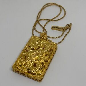Vintage Dragon Necklace